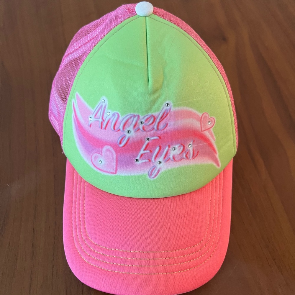 Urban outfitters spray painted hat